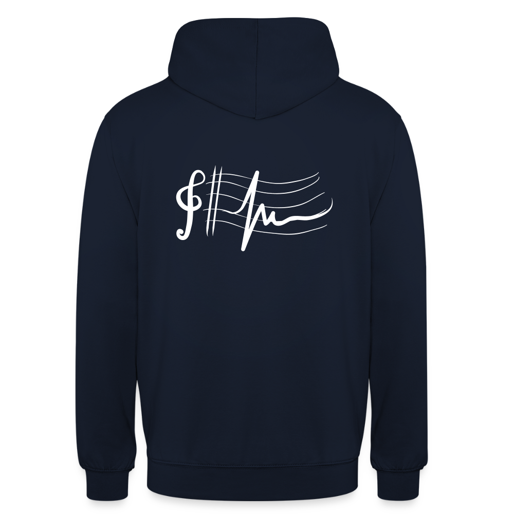 I love music Unisex Hoodie - navy