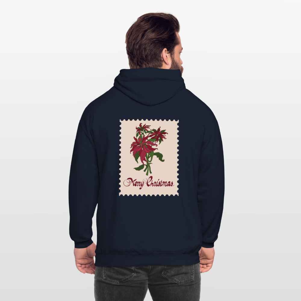 Merry Christmas Unisex Hoodie - navy