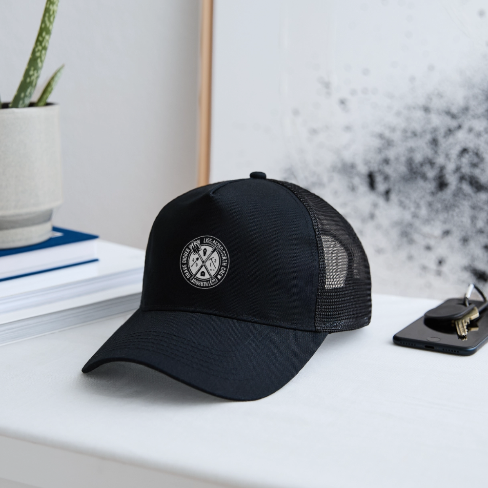 Digger Trucker Cap - black/black