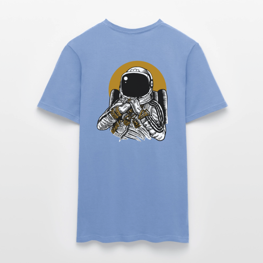 Space Dee Jay Men's T-Shirt - carolina blue