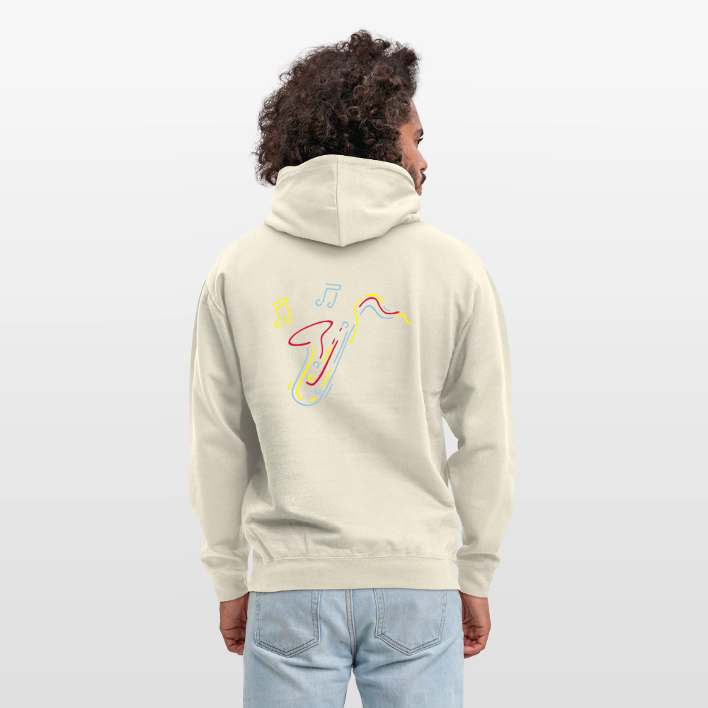 Saxophone  Unisex Hoodie - vanilla