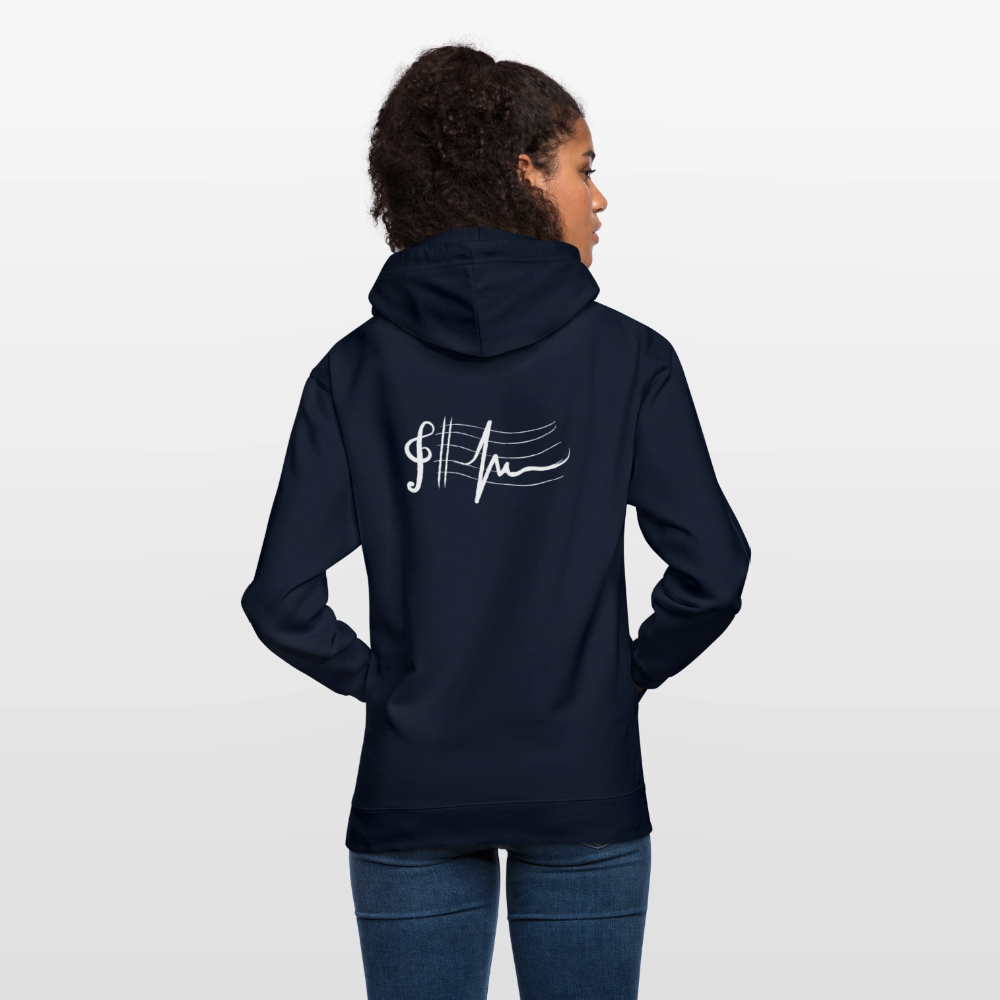I love music Unisex Hoodie - navy