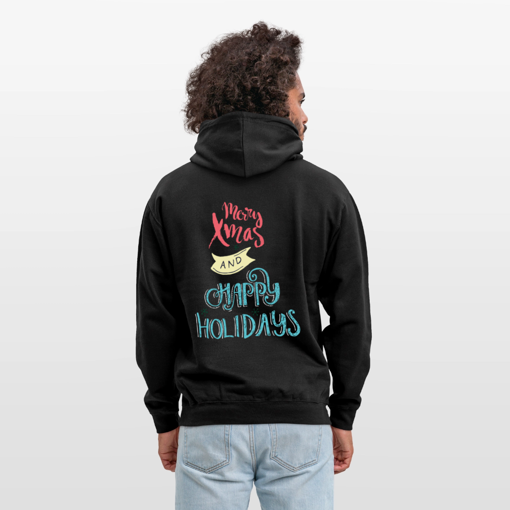 MerryChristmas Unisex Hoodie - black