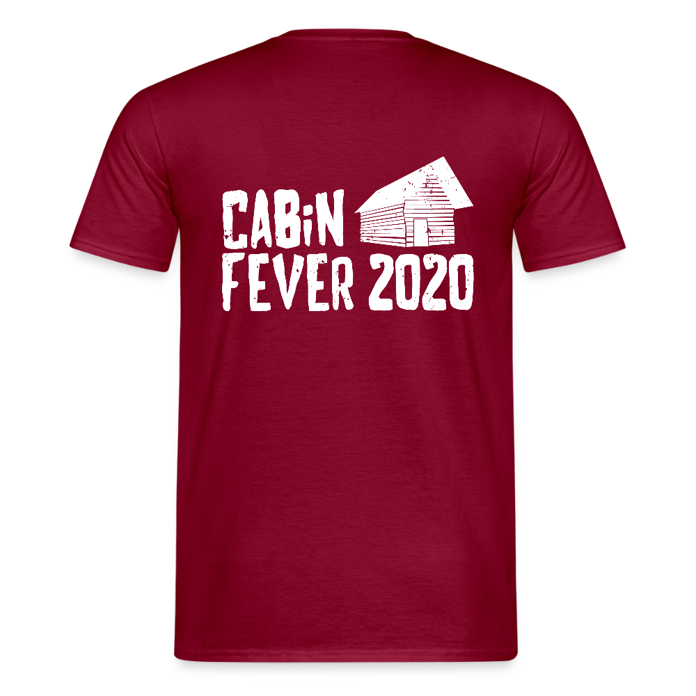 Cabin fever 2020 Men's T-Shirt - brick red