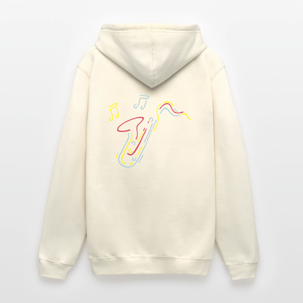 Saxophone  Unisex Hoodie - vanilla