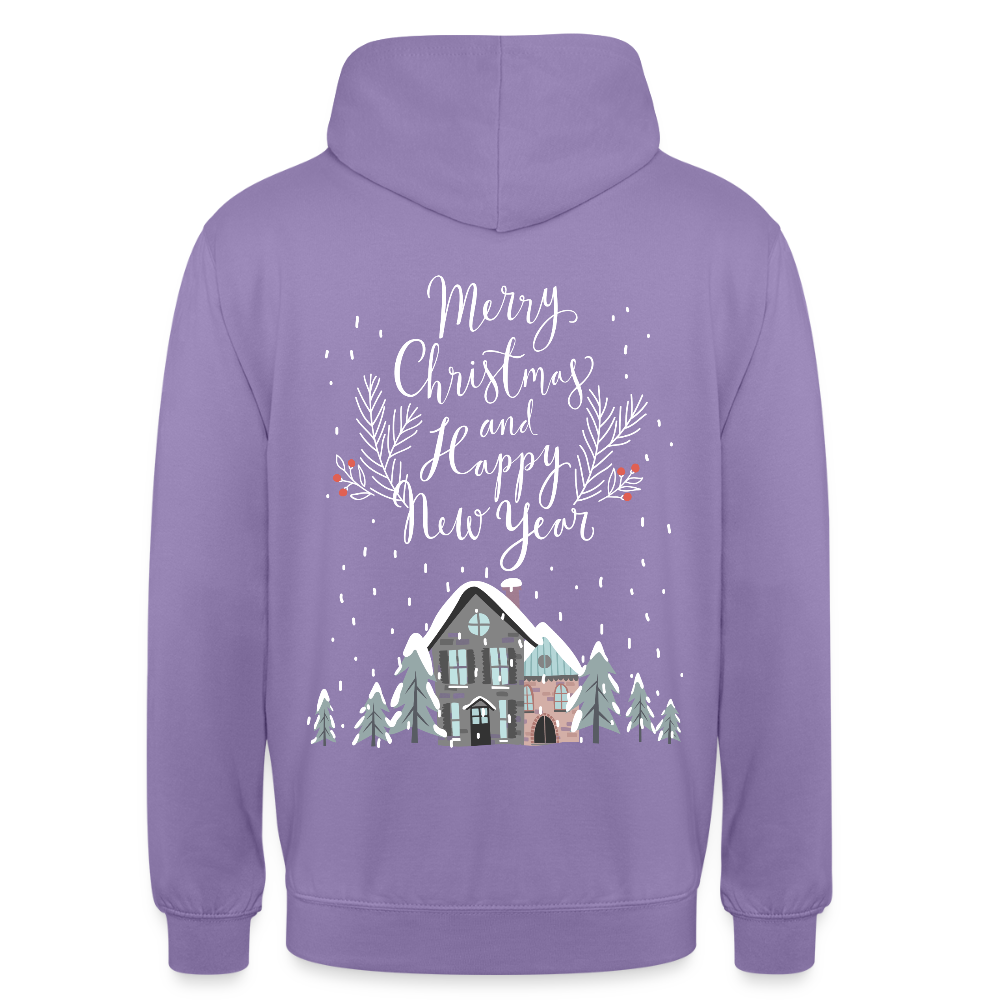 Christmas Quote Unisex Hoodie - lavender