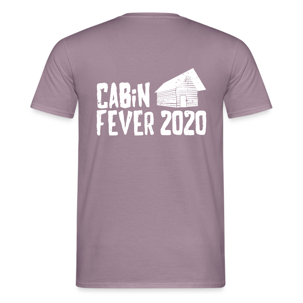 Cabin fever 2020 Men's T-Shirt - purple-grey 