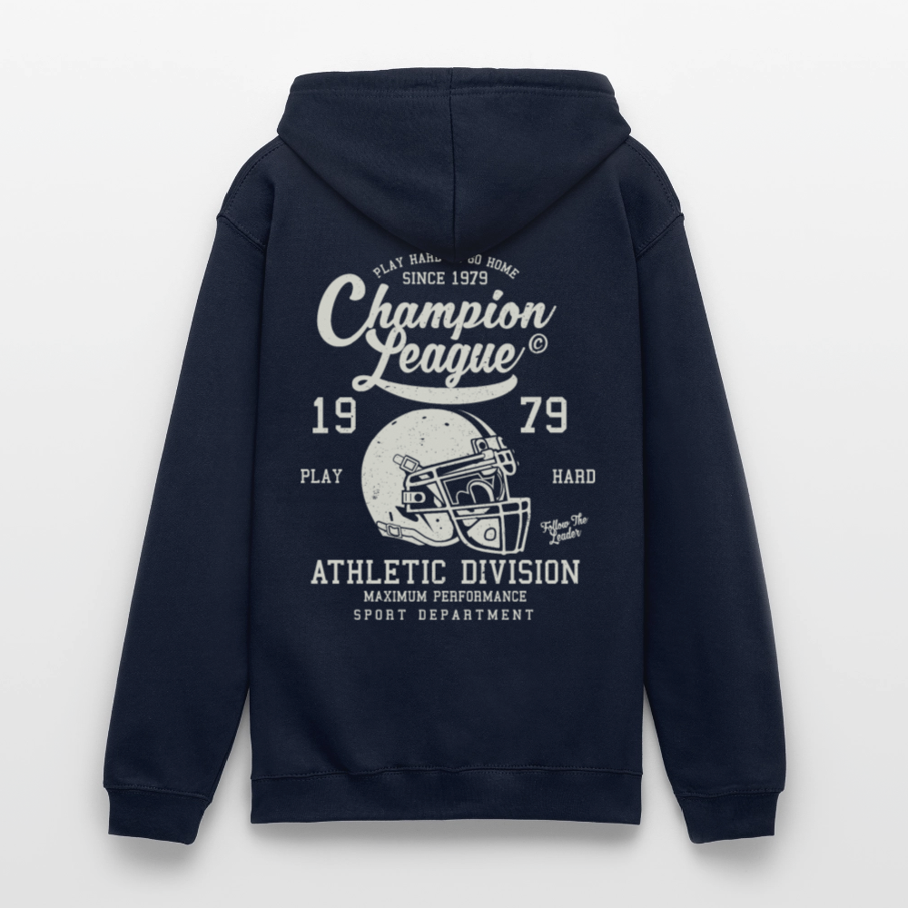 Champion League Unisex Hoodie - navy