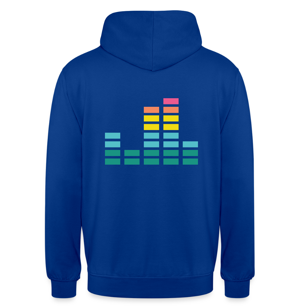 Equalizer Unisex Hoodie - bright royal