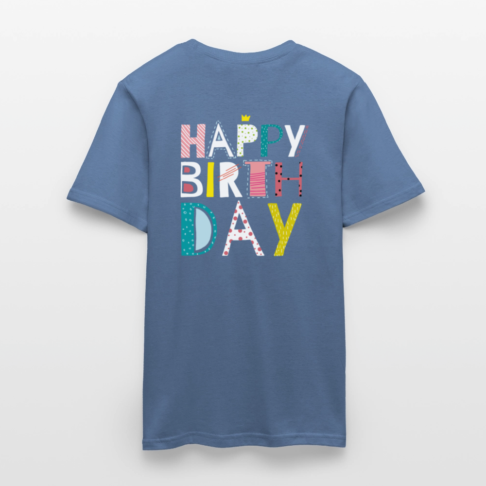 Happy birthday Men's T-Shirt - dove blue 