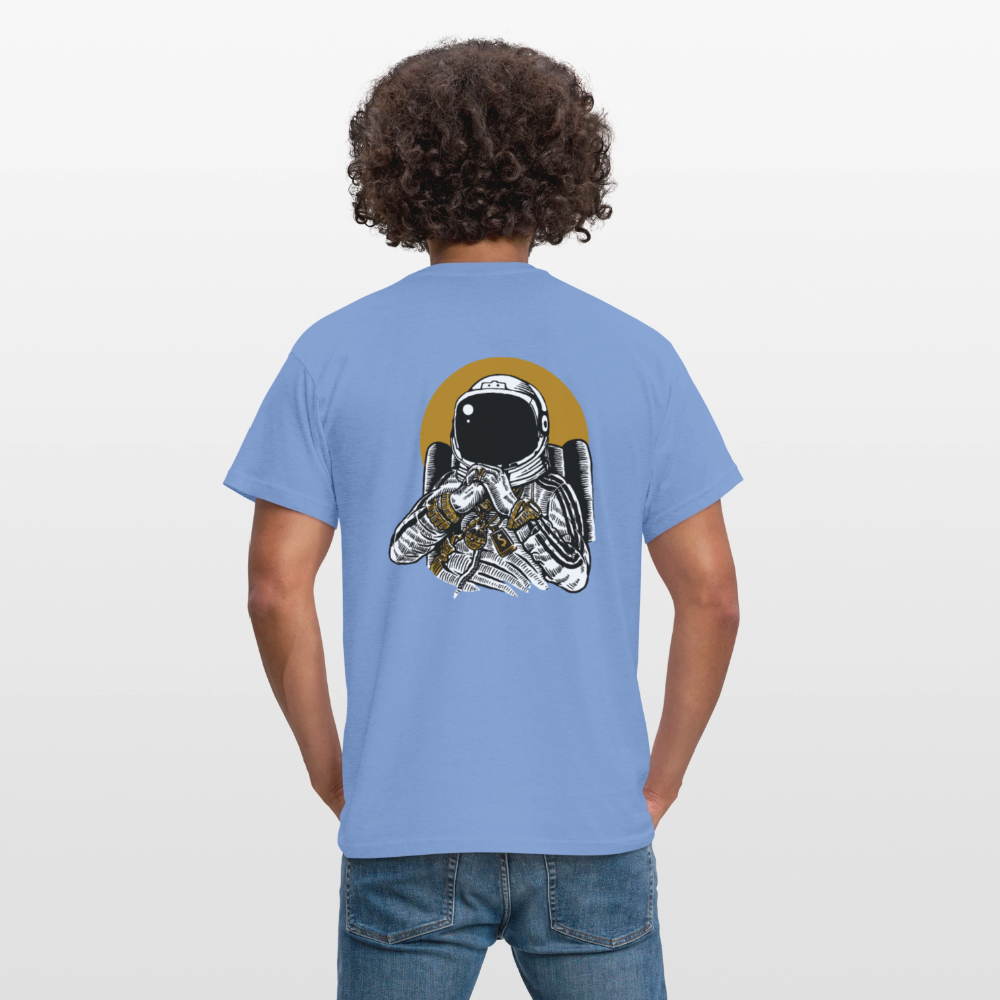 Space Dee Jay Men's T-Shirt - carolina blue