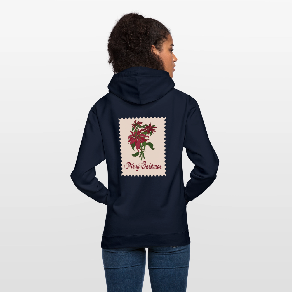Merry Christmas Unisex Hoodie - navy