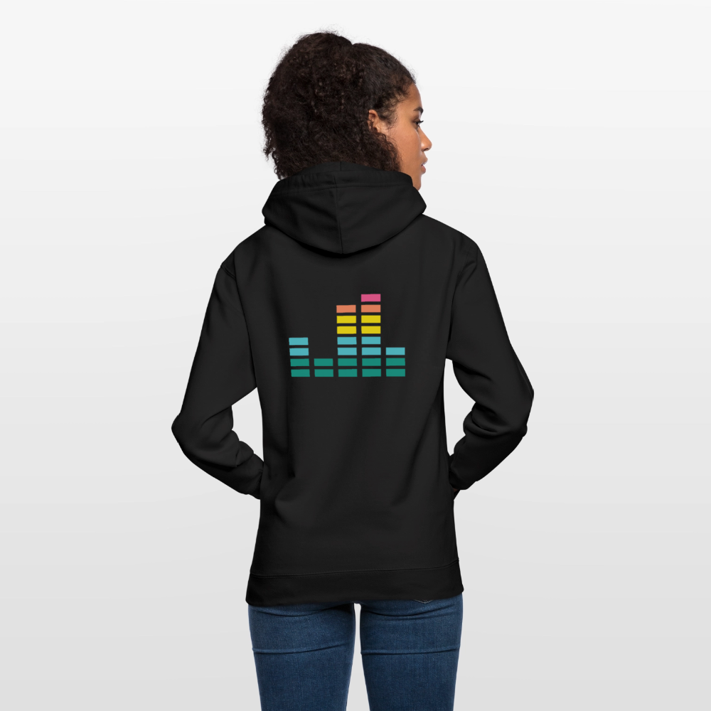 Equalizer Unisex Hoodie - black