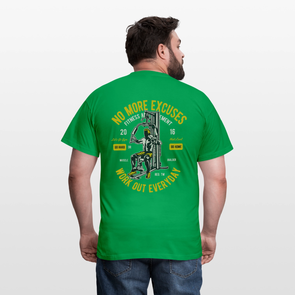 Work out everyday Men's T-Shirt - kelly green