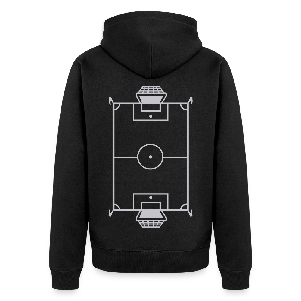 Pitch Men's Premium Hooded Jacket - black