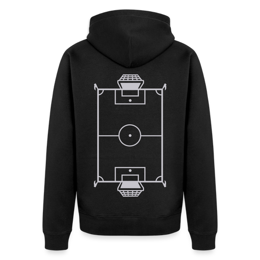 Pitch Men's Premium Hooded Jacket - black