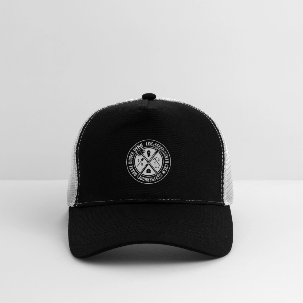 Digger Trucker Cap - black/stone grey