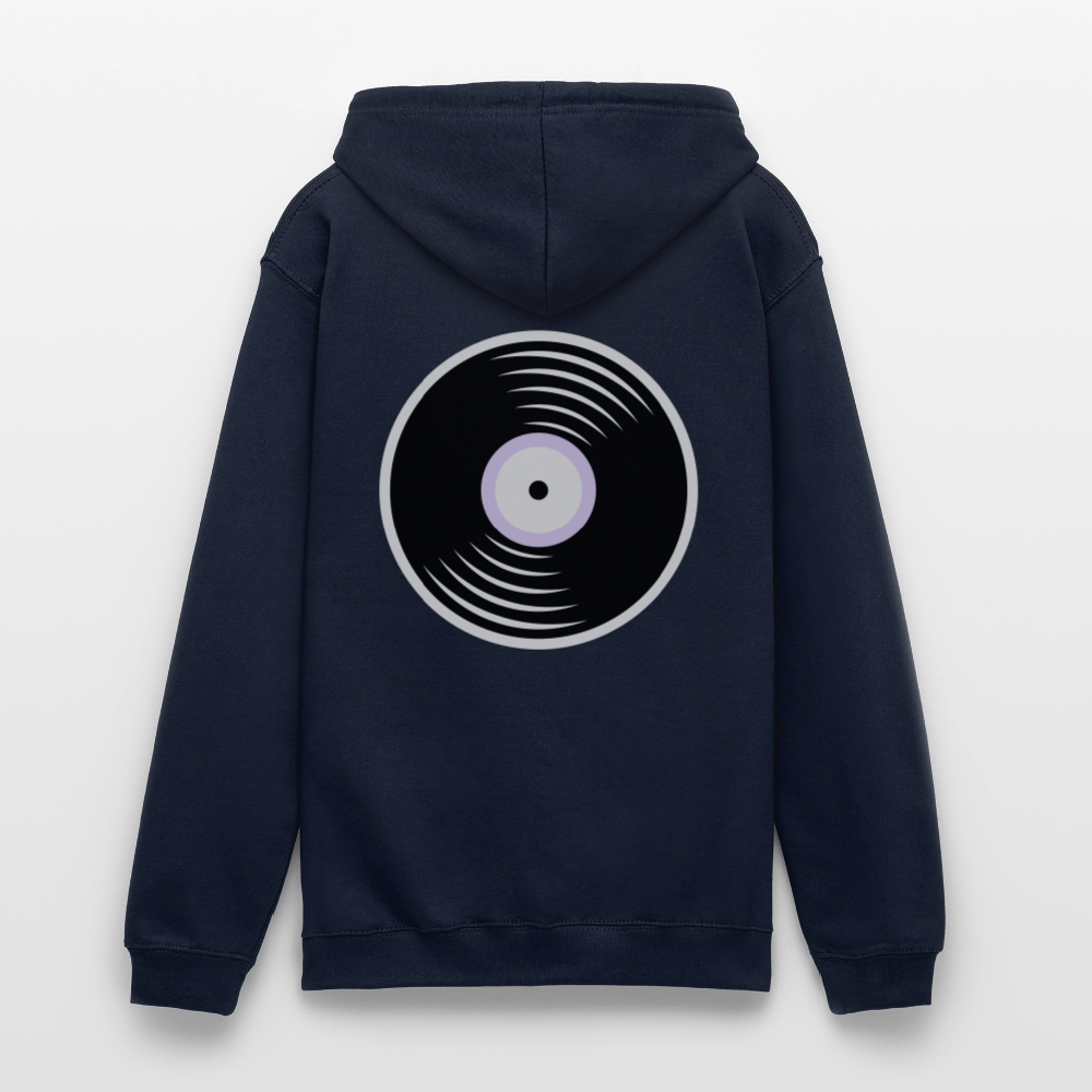 Vinyl Unisex Hoodie - navy