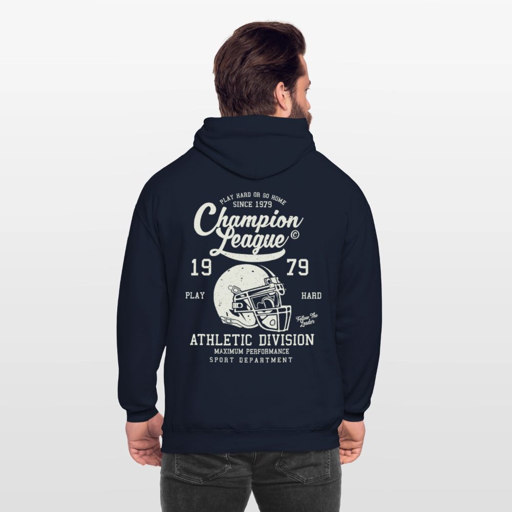 Champion League Unisex Hoodie - navy