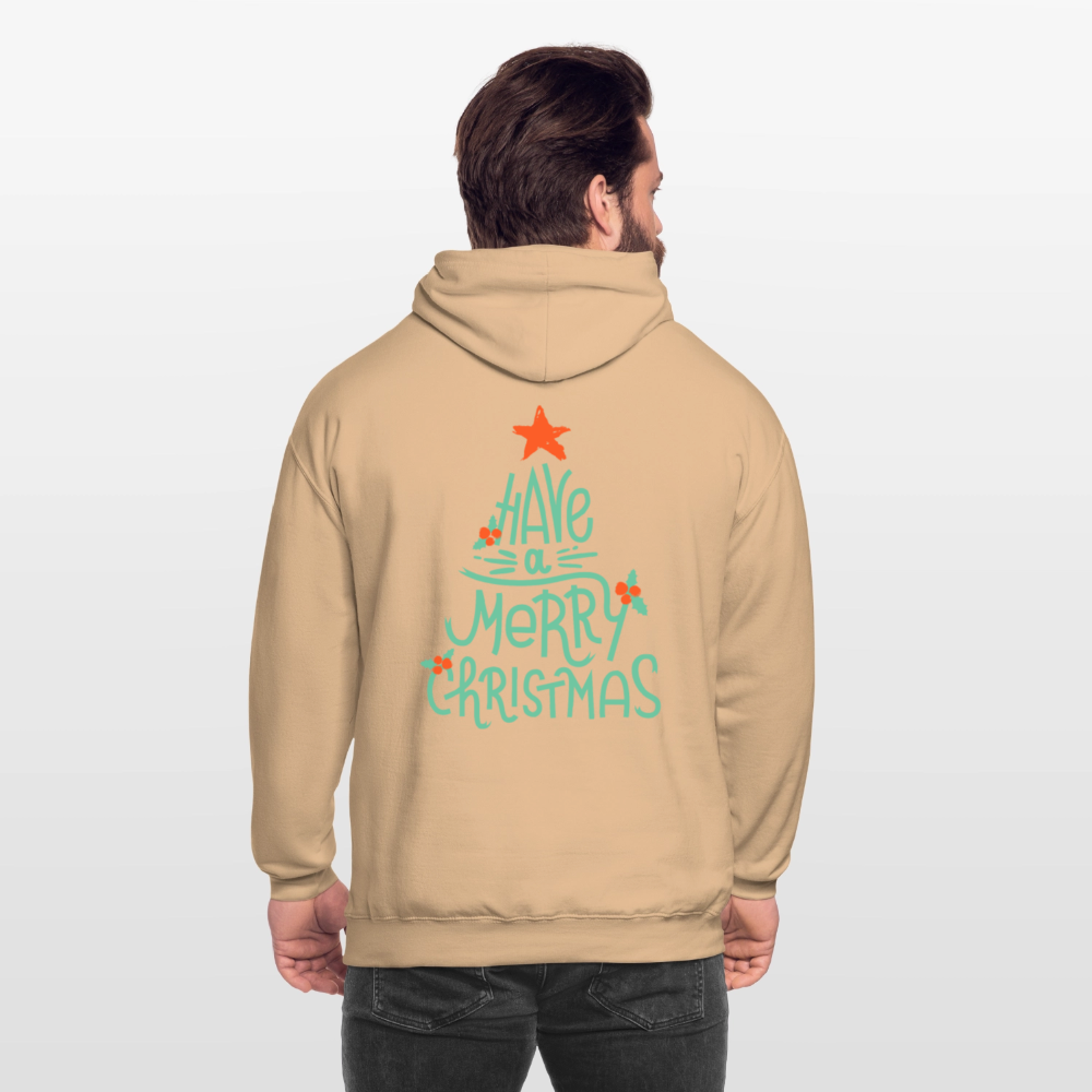 Merry christmas Unisex Hoodie - peach