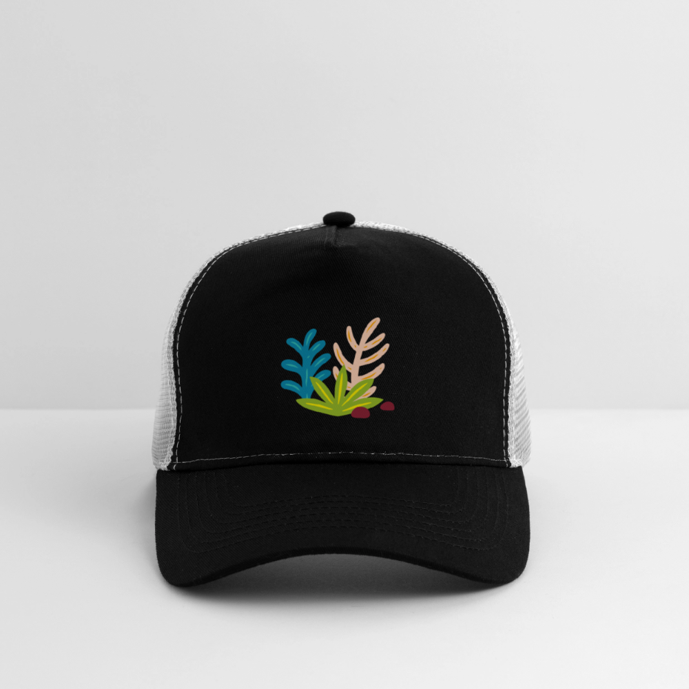 Plants Trucker Cap - black/stone grey