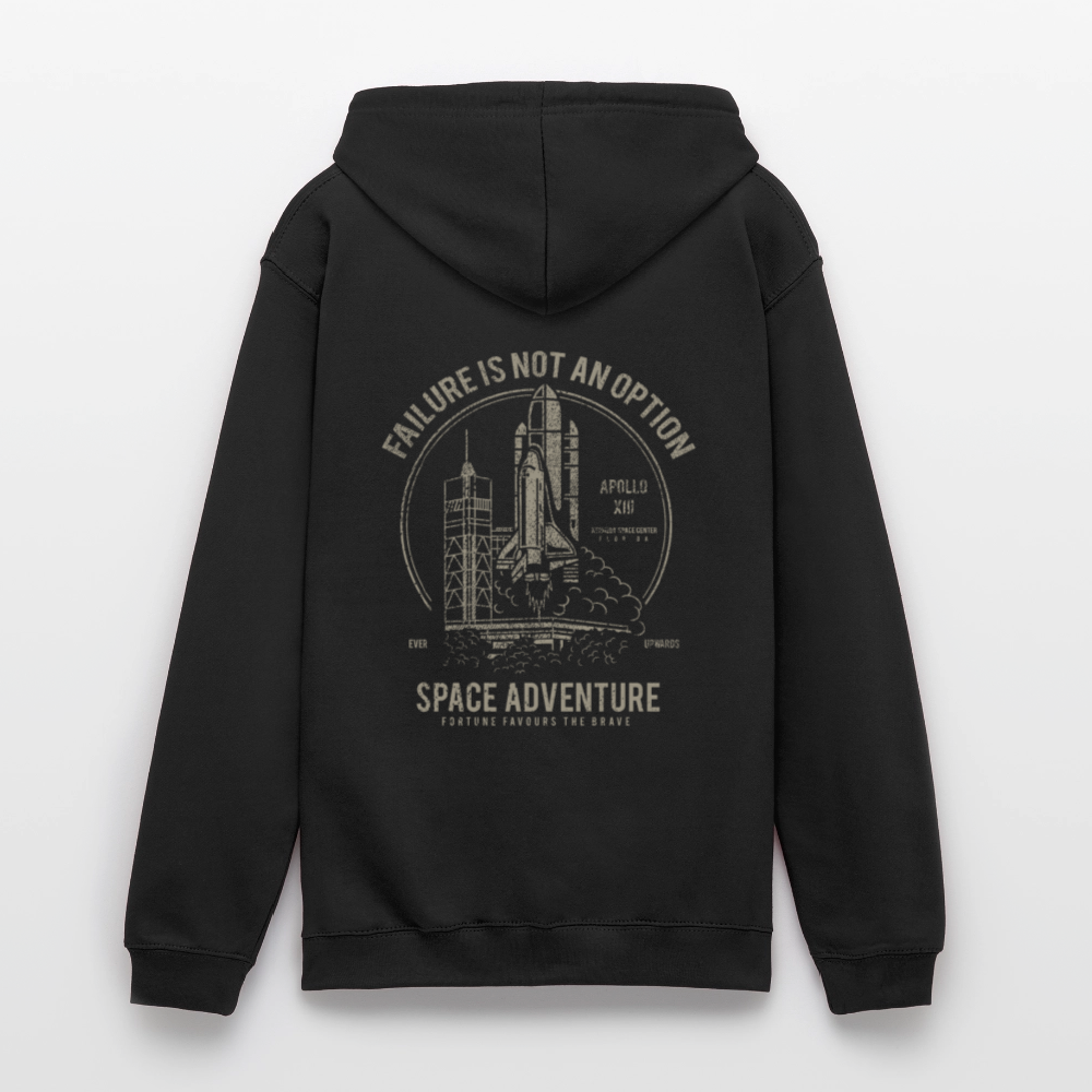Space Adventure Unisex Hoodie - black