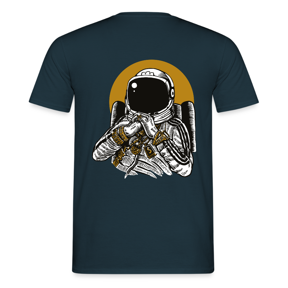 Space Dee Jay Men's T-Shirt - navy