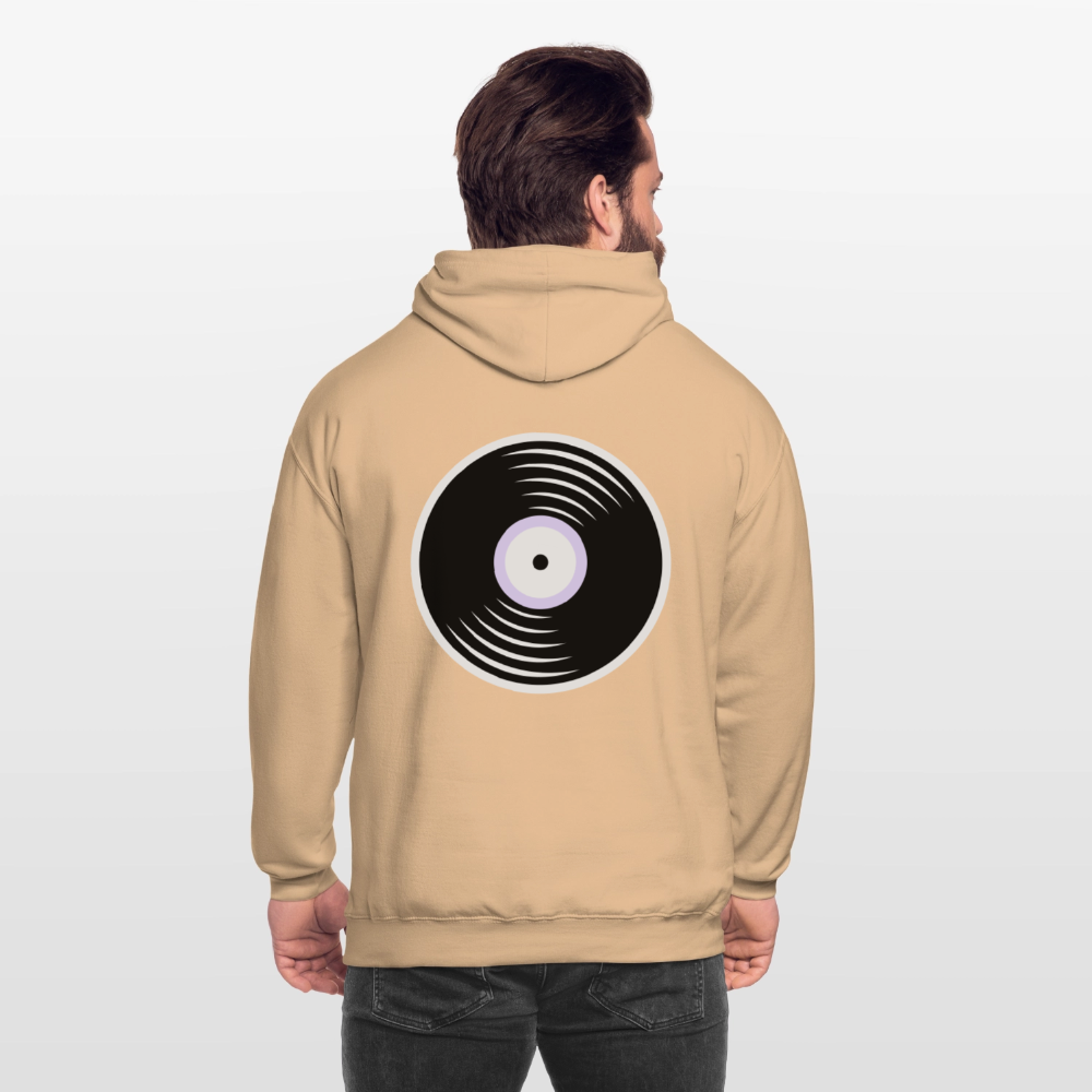 Vinyl Unisex Hoodie - peach