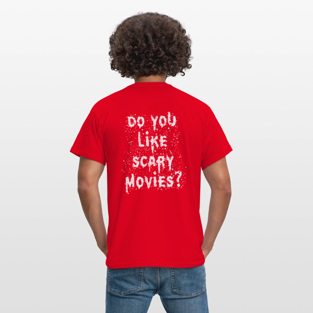 Scary movies Men's T-Shirt - red