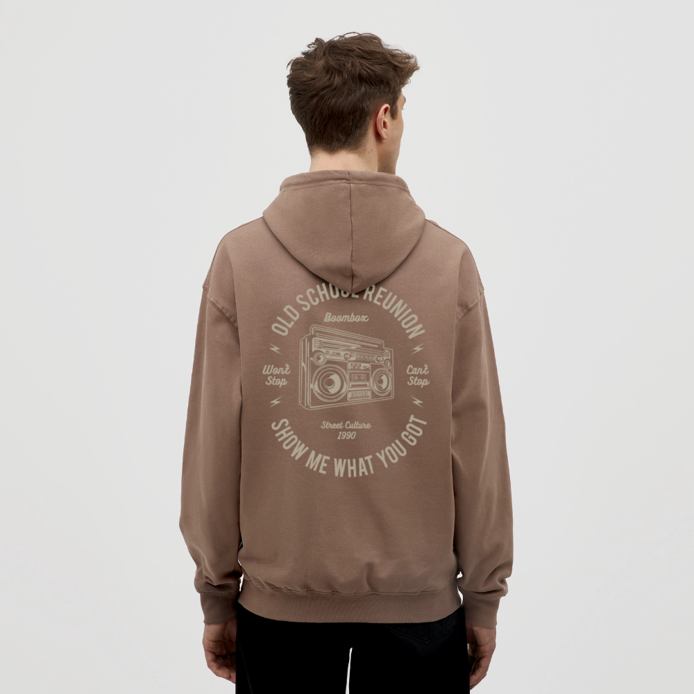 Old school reunion Unisex Hoodie - mocha