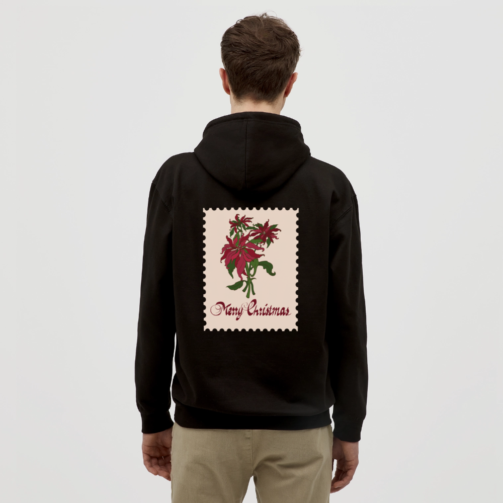 Merry Christmas Unisex Hoodie - black