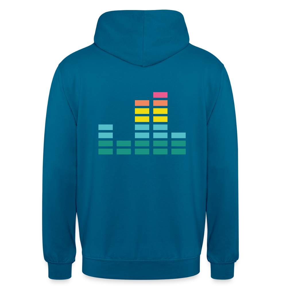 Equalizer Unisex Hoodie - deep sea blue 