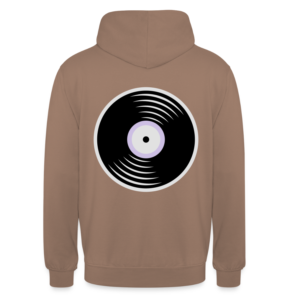 Vinyl Unisex Hoodie - mocha