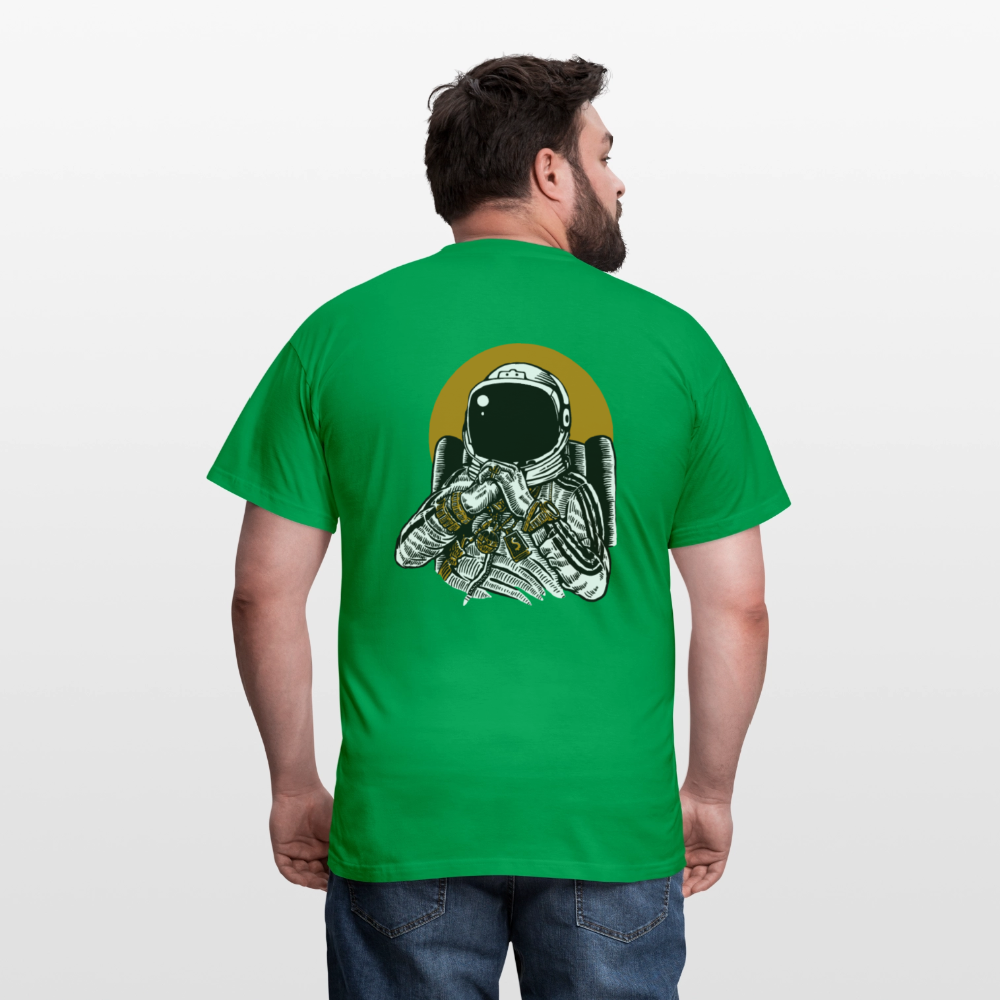 Space Dee Jay Men's T-Shirt - kelly green