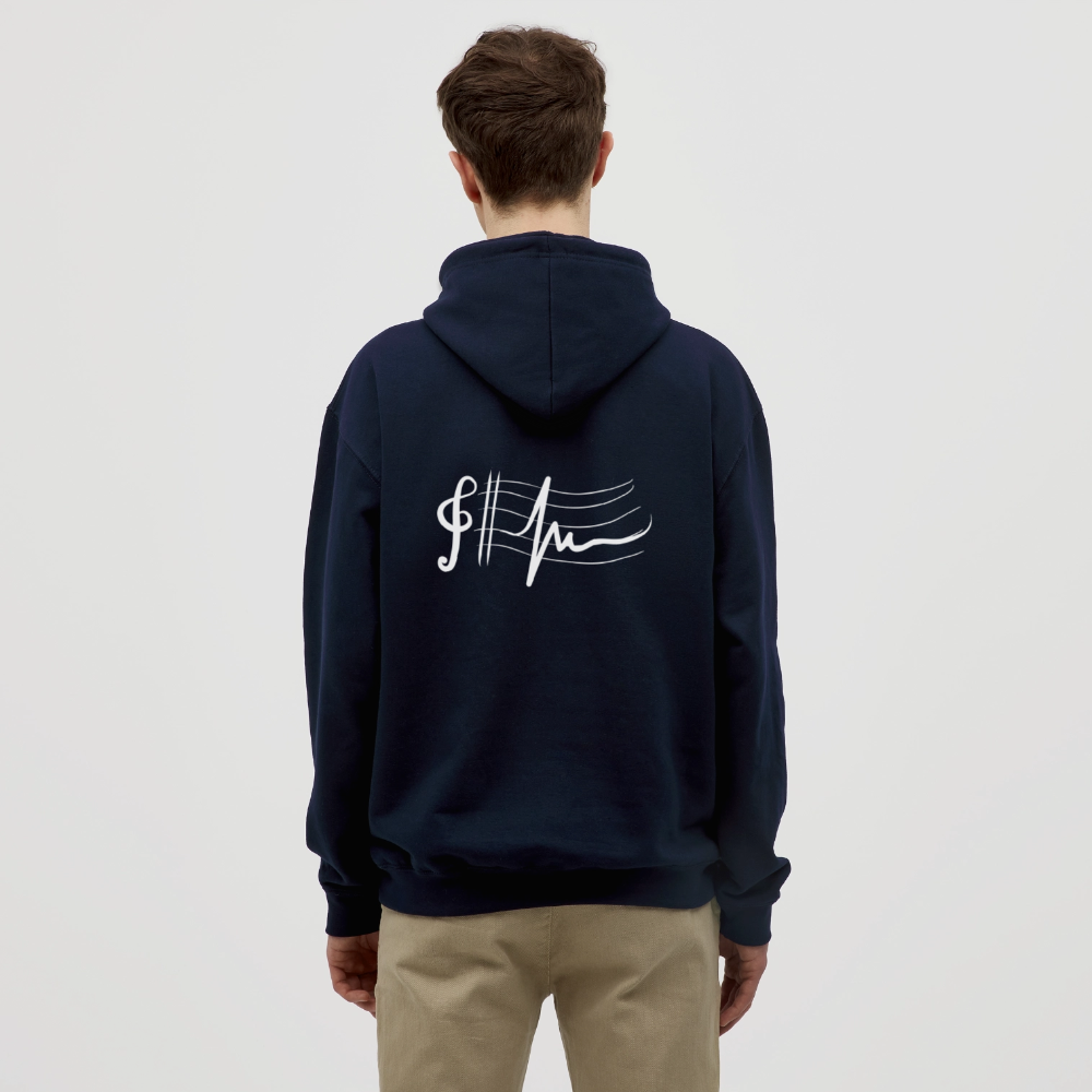 I love music Unisex Hoodie - navy