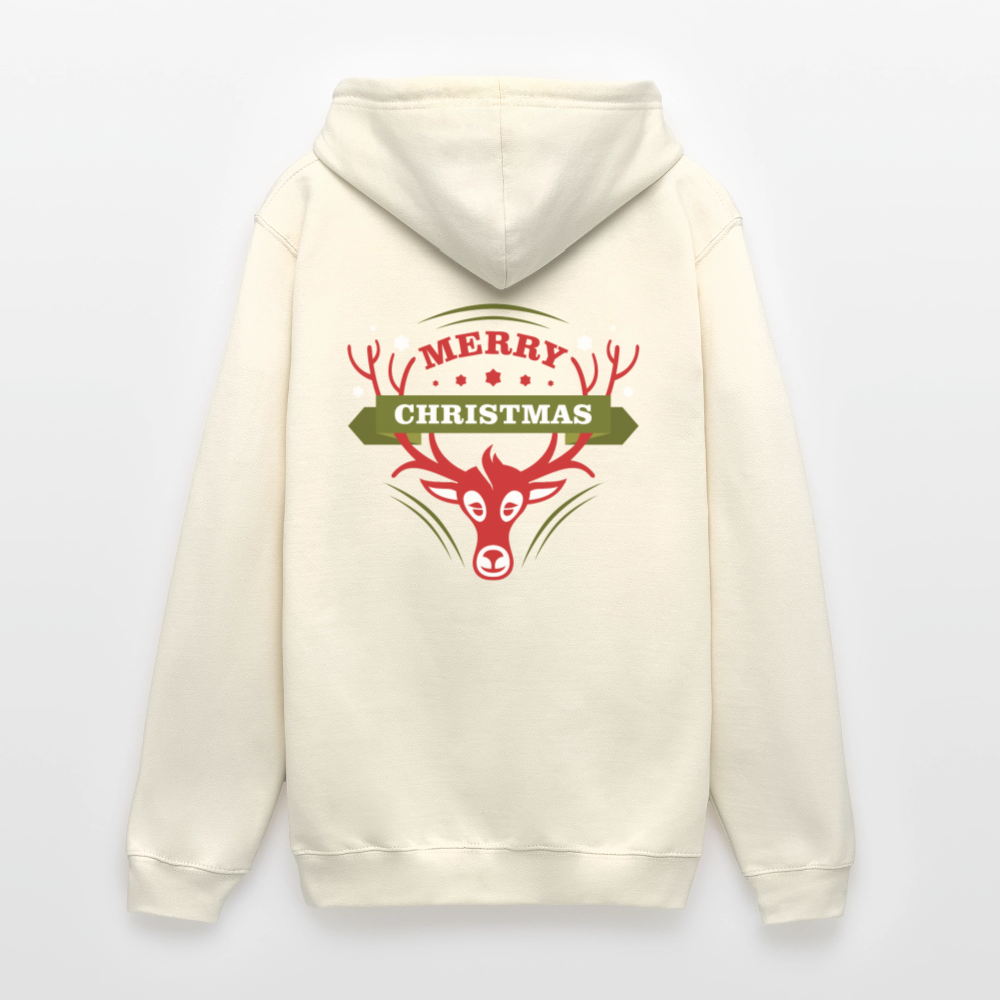 Merry Christmas Unisex Hoodie - vanilla