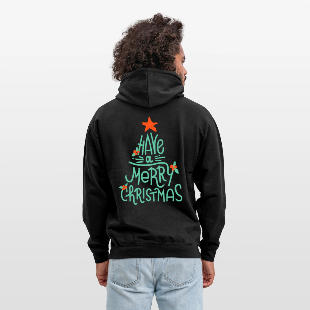 Merry christmas Unisex Hoodie - black