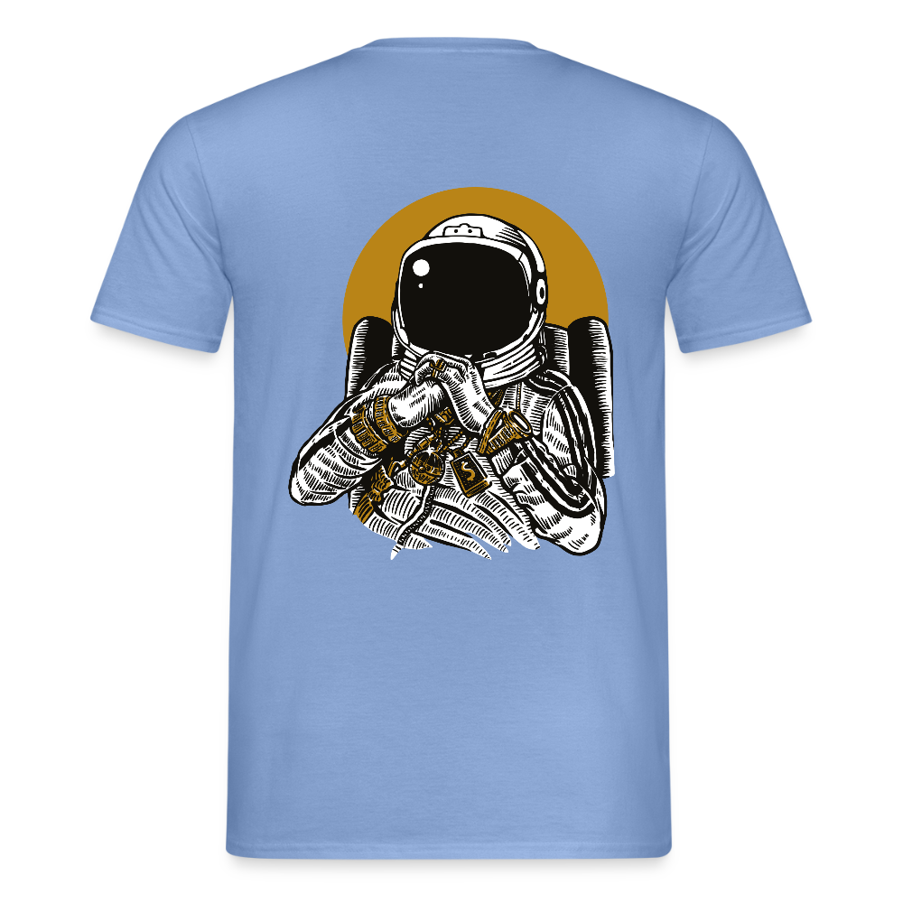 Space Dee Jay Men's T-Shirt - carolina blue