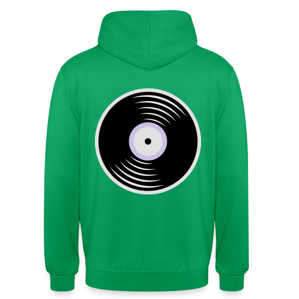 Vinyl Unisex Hoodie - kelly green