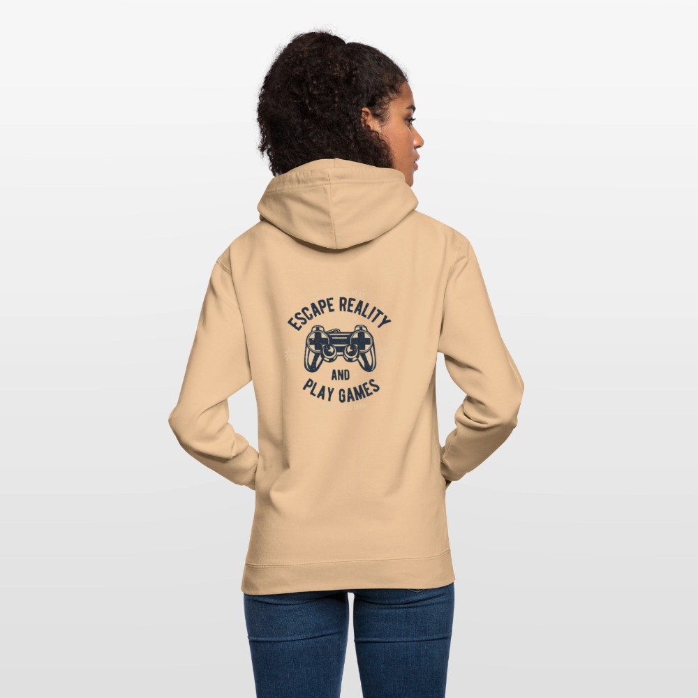 Escape Reality Unisex Hoodie - peach