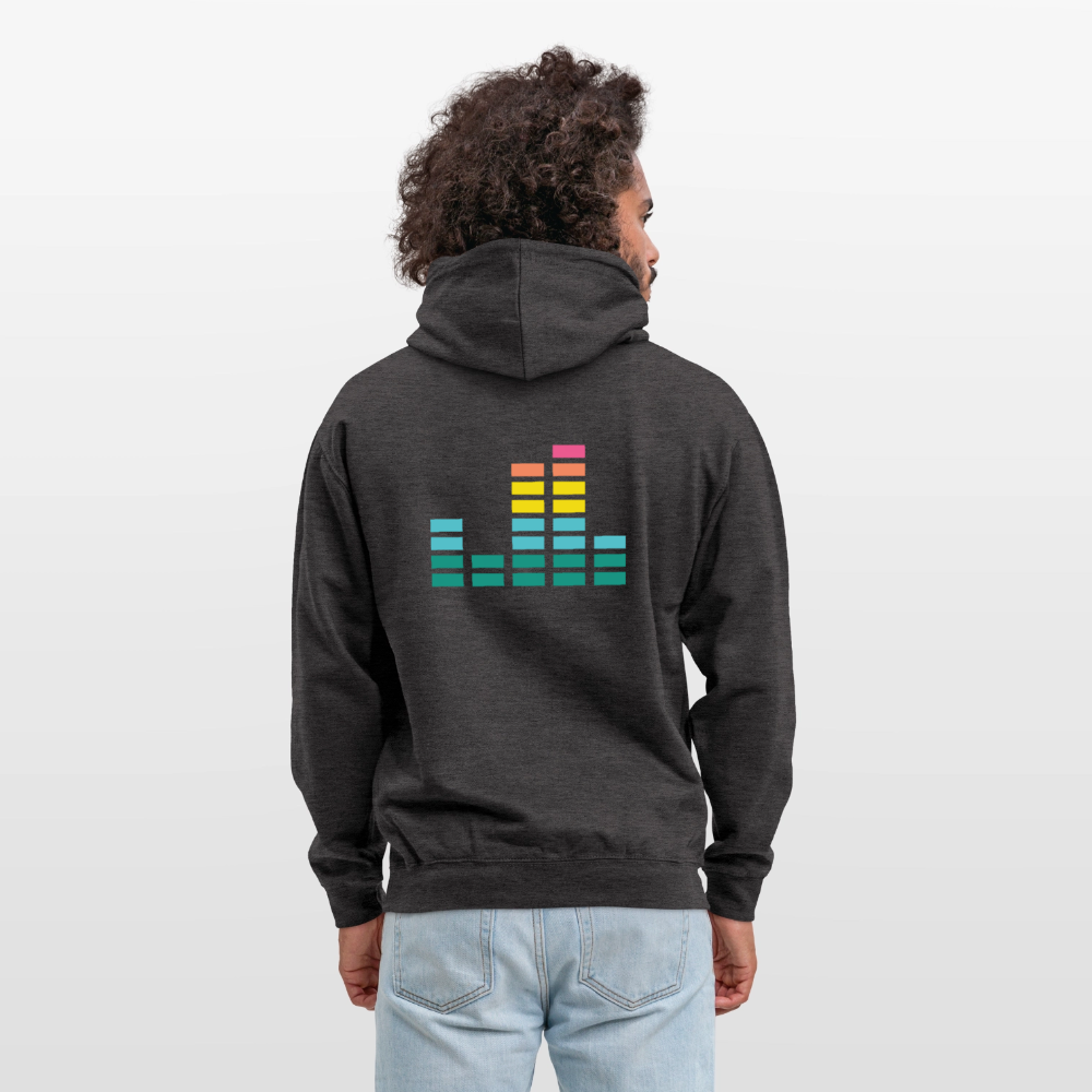 Equalizer Unisex Hoodie - charcoal grey