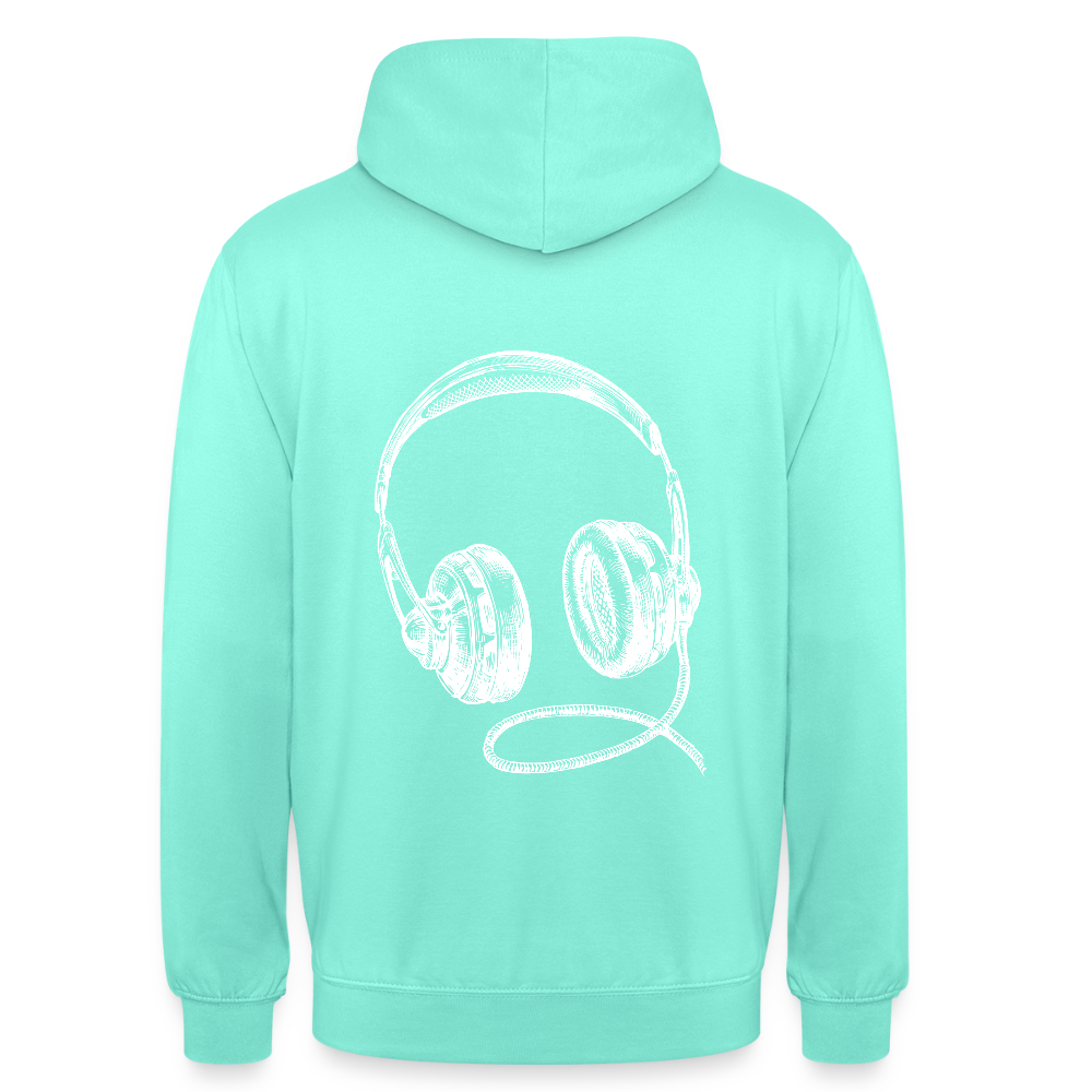 Headphones Unisex Hoodie - mint