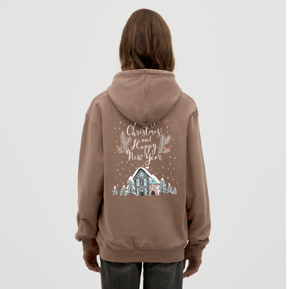 Christmas Quote Unisex Hoodie - mocha