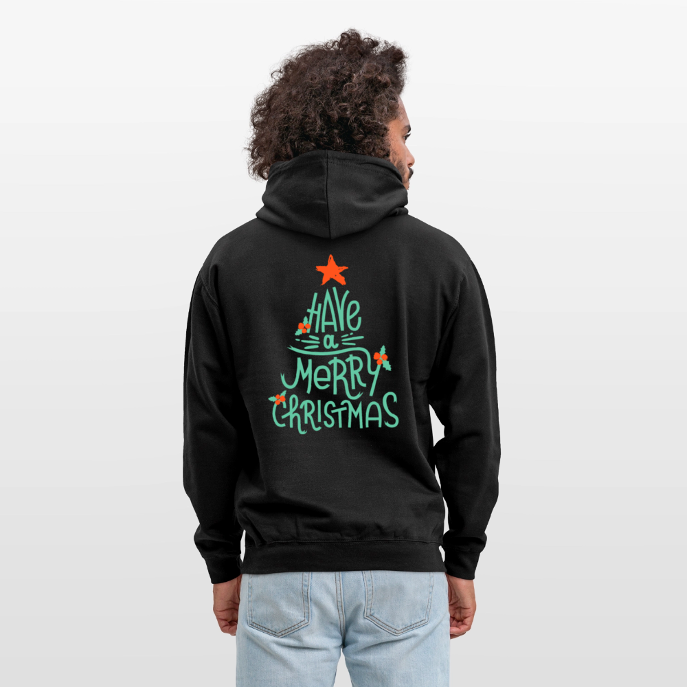 Merry christmas Unisex Hoodie - black