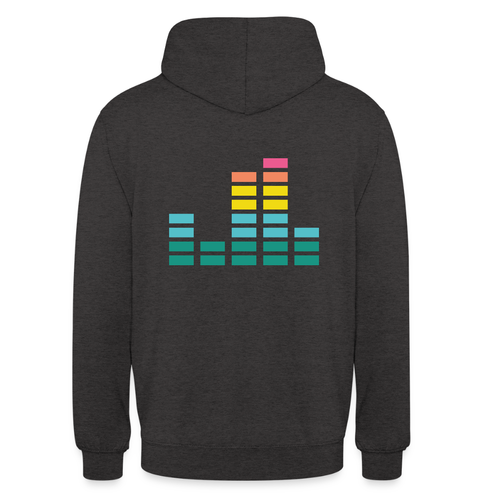 Equalizer Unisex Hoodie - charcoal grey