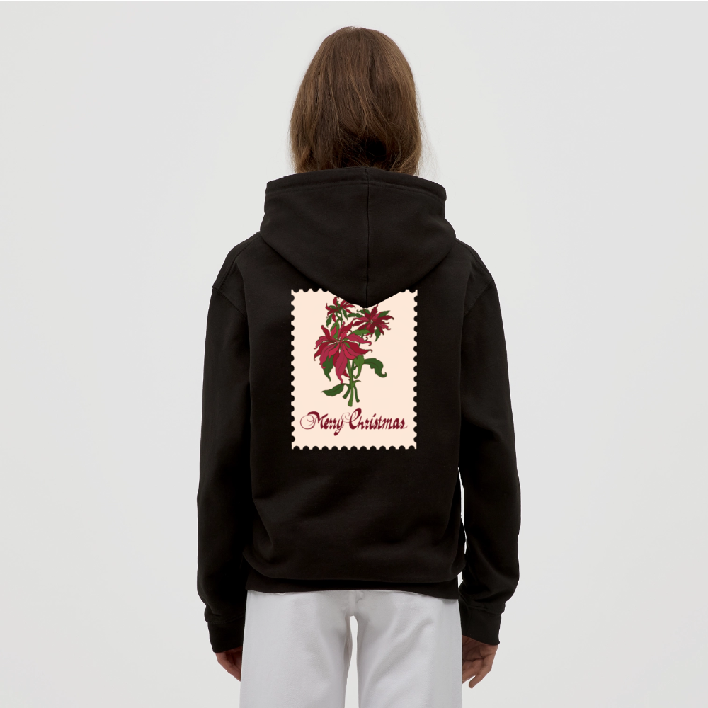 Merry Christmas Unisex Hoodie - black