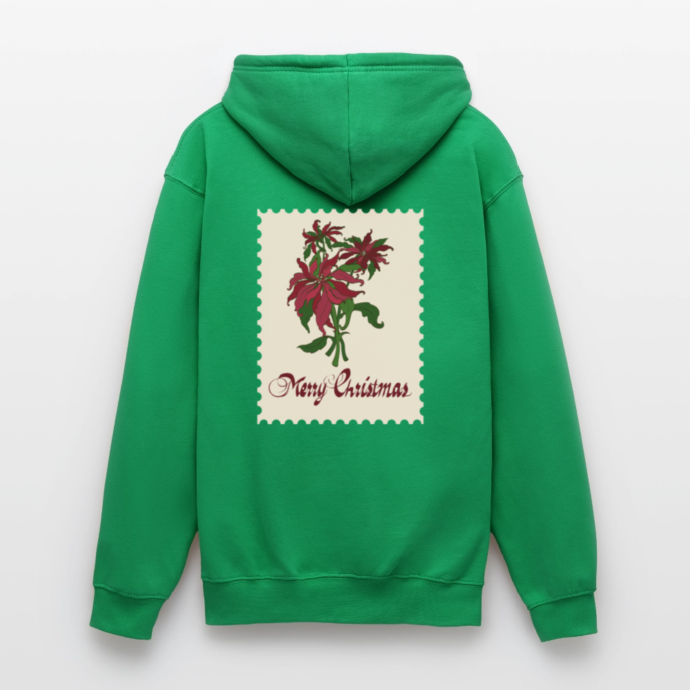 Merry Christmas Unisex Hoodie - kelly green