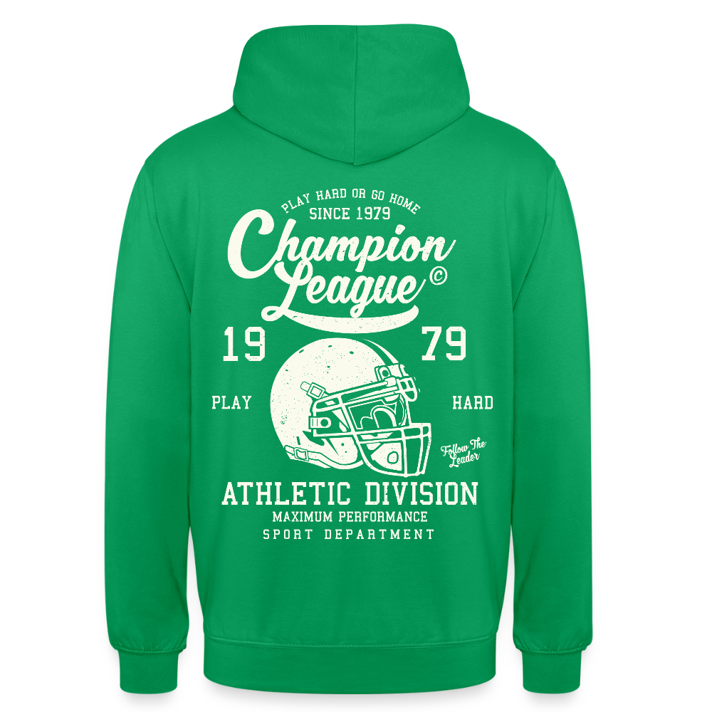 Champion League Unisex Hoodie - kelly green
