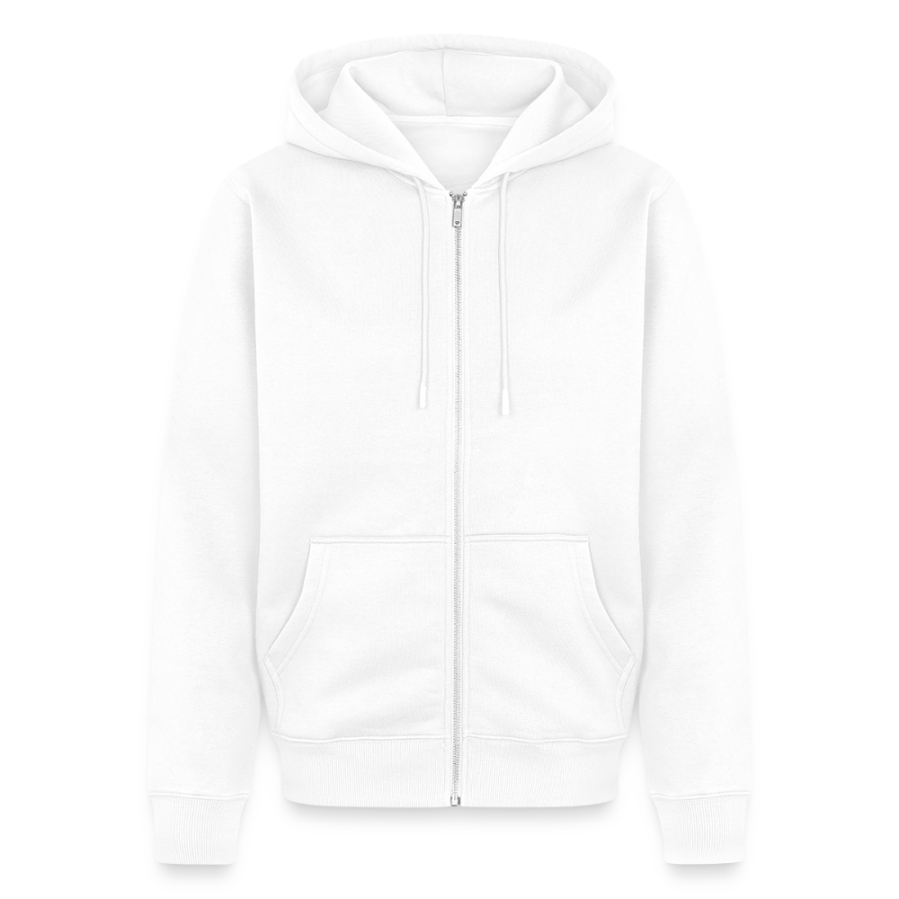 Motorcycle Adventure Men's Premium Hooded Jacket - white