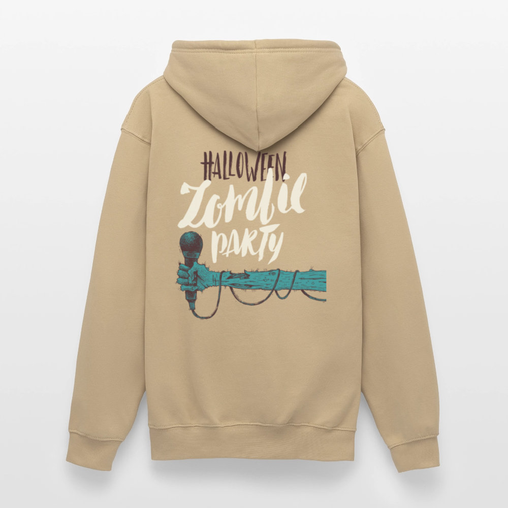 Halloween zombie party Unisex Hoodie - beige